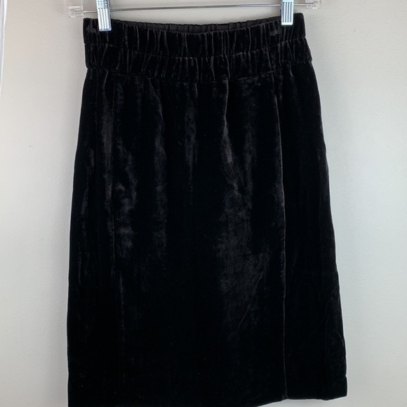 J. Crew A-line Mini Skirt In Stretch Velvet NWT - Picture 4 of 7